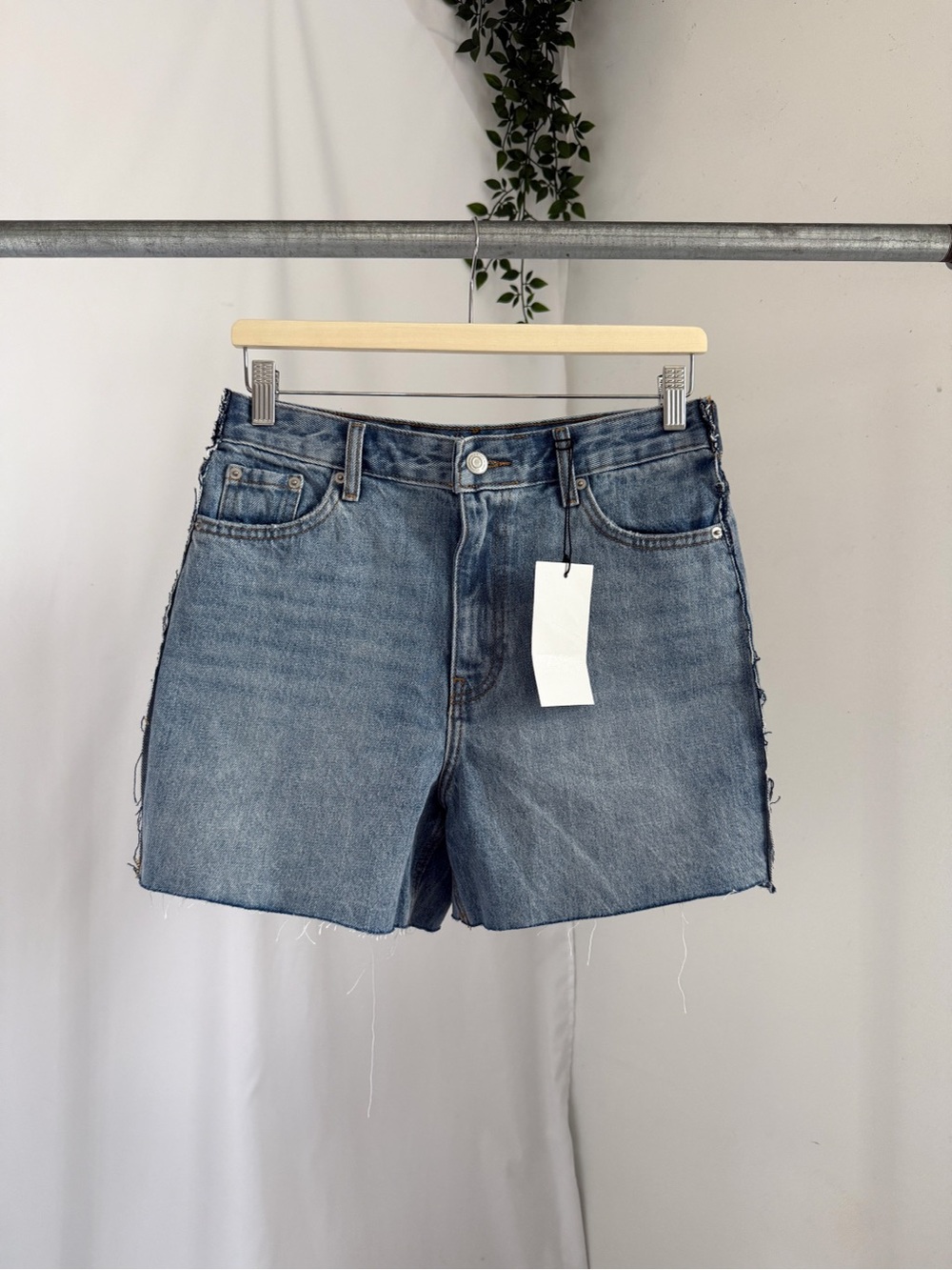 Zara denim shorts